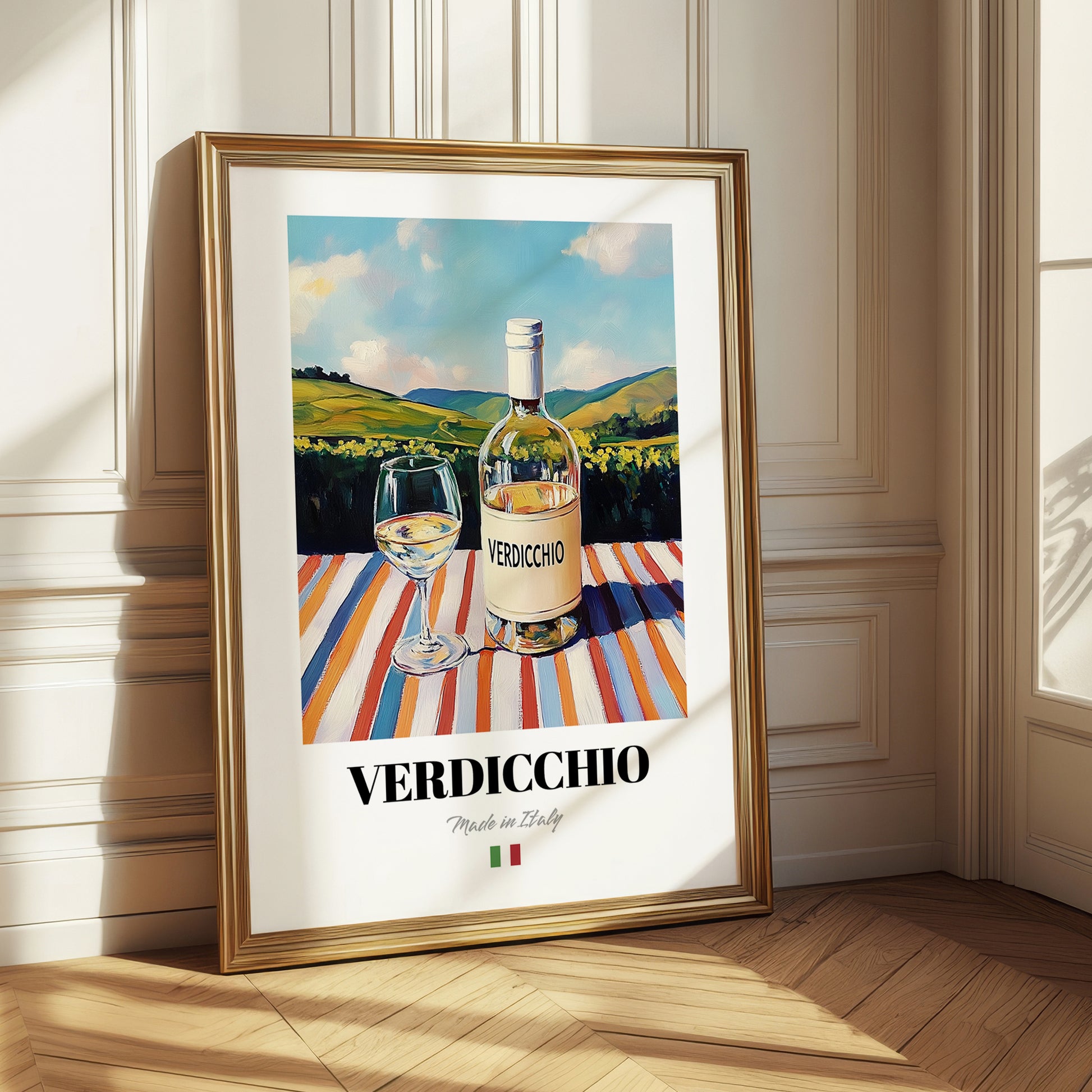 Verdicchio – Italian White Wine, Bodega Poster
