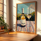 Vermentino – Italian White Wine, Vinoteca Poster, clean layout with no caption