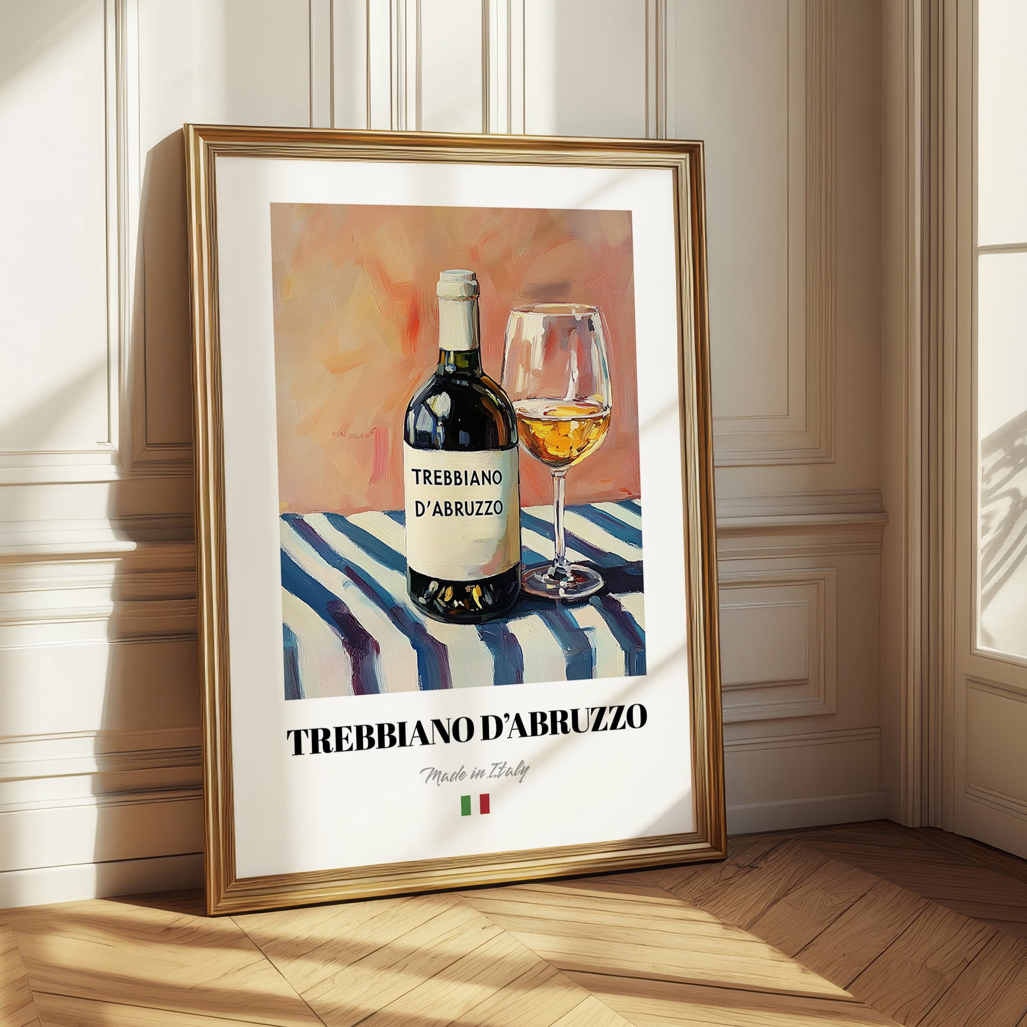 Trebbiano d'Abruzzo – Italian White Wine, Enoteca Wall Art