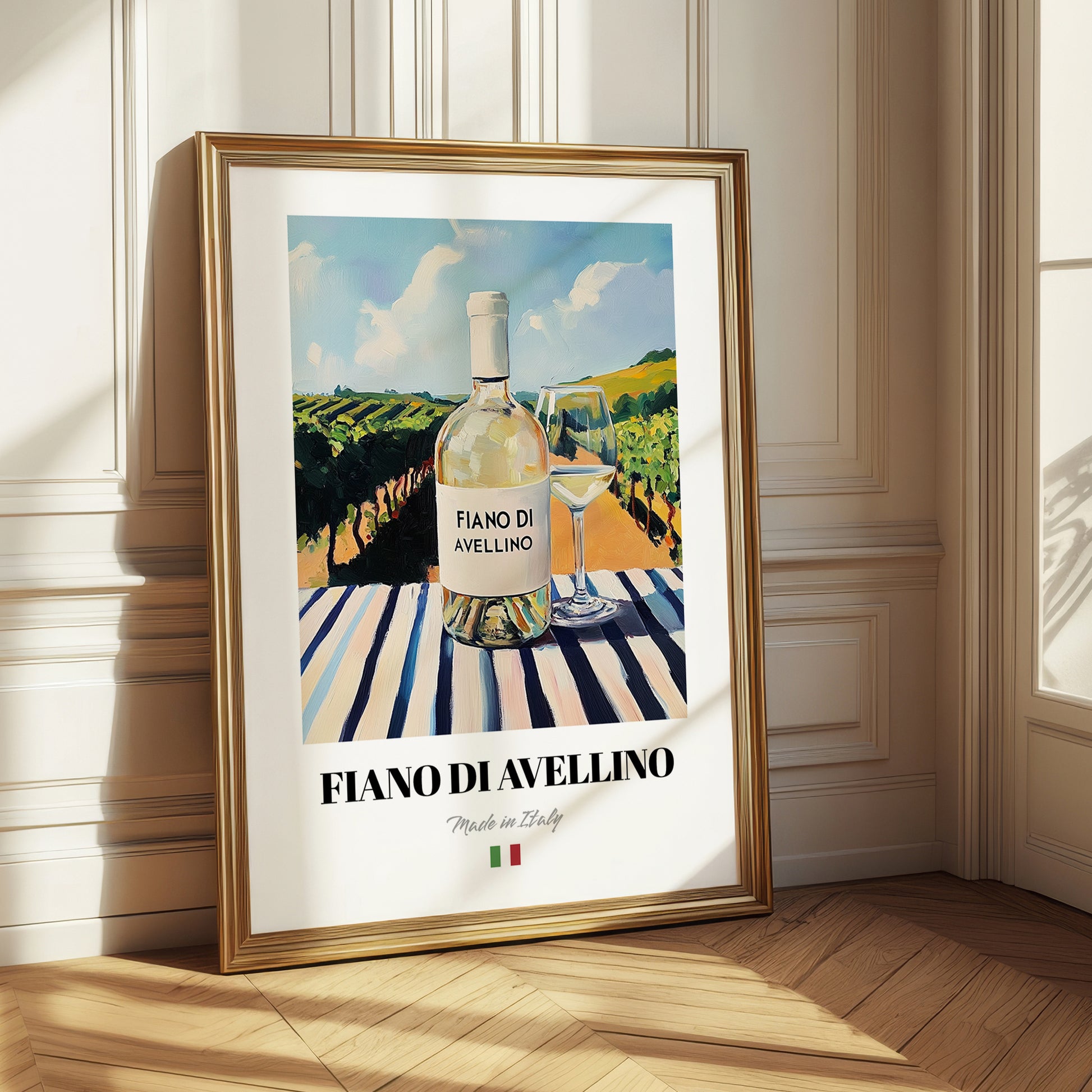 Fiano di Avellino – Italian White Wine, Bodega Poster