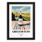 Greco di Tufo – Italian White Wine, Wine Bar Poster, in sleek black frame
