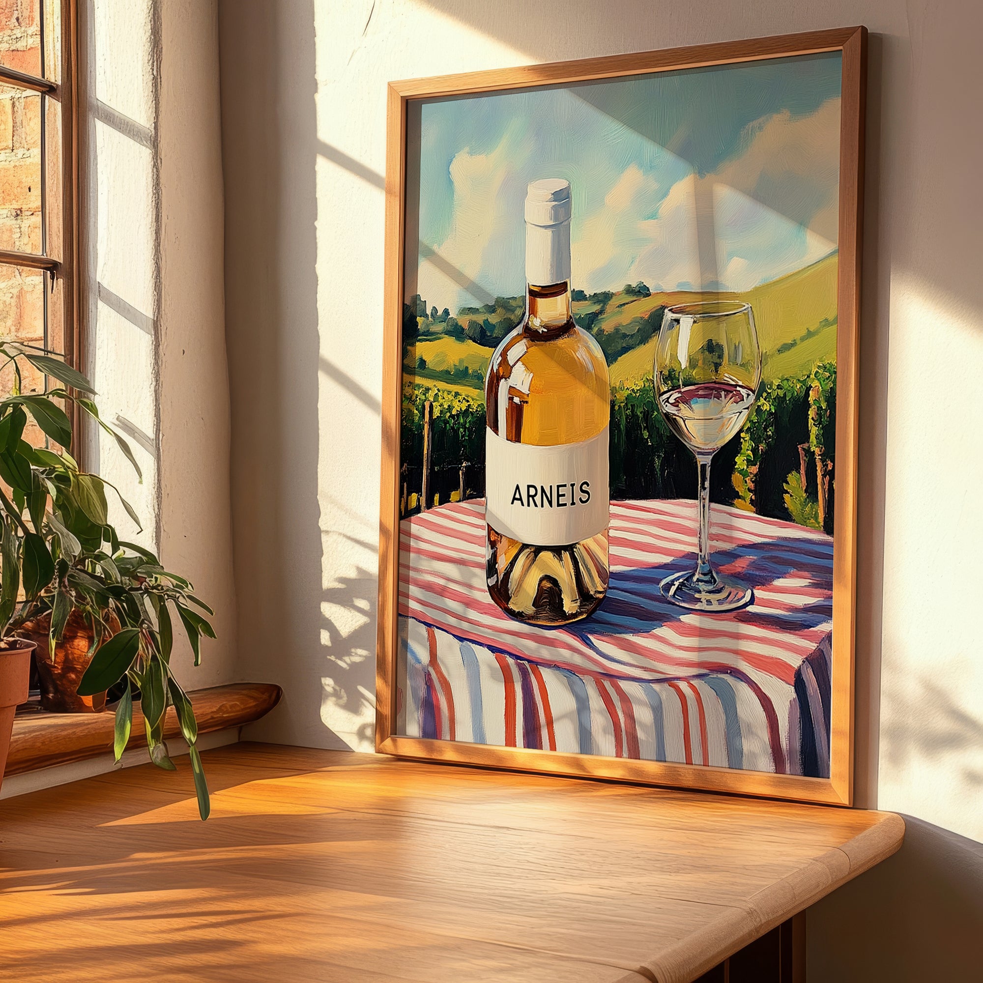 Arneis – Italian White Wine, Wine Bar Wall Art, clean layout with no caption