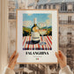 Falanghina – Italian White Wine, Vinoteca Wall Art, styled in a charming Paris street view