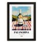 Falanghina – Italian White Wine, Vinoteca Wall Art, in sleek black frame