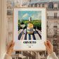 Orvieto – Italian White Wine, Wine Bar Illustration, styled in a charming Paris street view