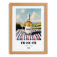 Frascati – Italian White Wine, Vinoteca Painting, set in oak frame
