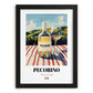Pecorino – Italian White Wine, Wine Bar Still Life, in sleek black frame