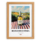 Bianco di Custoza – Italian White Wine, Vinoteca Wall Art, set in oak frame