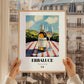 Erbaluce – Italian White Wine, Vinoteca Poster, styled in a charming Paris street view