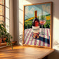Chiaretto – Italian Rose Wine, Vinoteca Illustration, clean layout with no caption