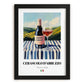 Cerasuolo d'Abruzzo – Italian Rose Wine, Wine Bar Poster, in sleek black frame