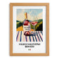 Salice Salentino Rosato – Italian Rose Wine, Tasting Room Wall Art, set in oak frame