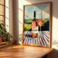 Rosato del Salento – Italian Rose Wine, Wine Bar Poster, clean layout with no caption