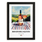 Rosato del Salento – Italian Rose Wine, Wine Bar Poster, in sleek black frame