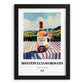 Montepulciano Rosato – Italian Rose Wine, Wine Bar Print, in sleek black frame