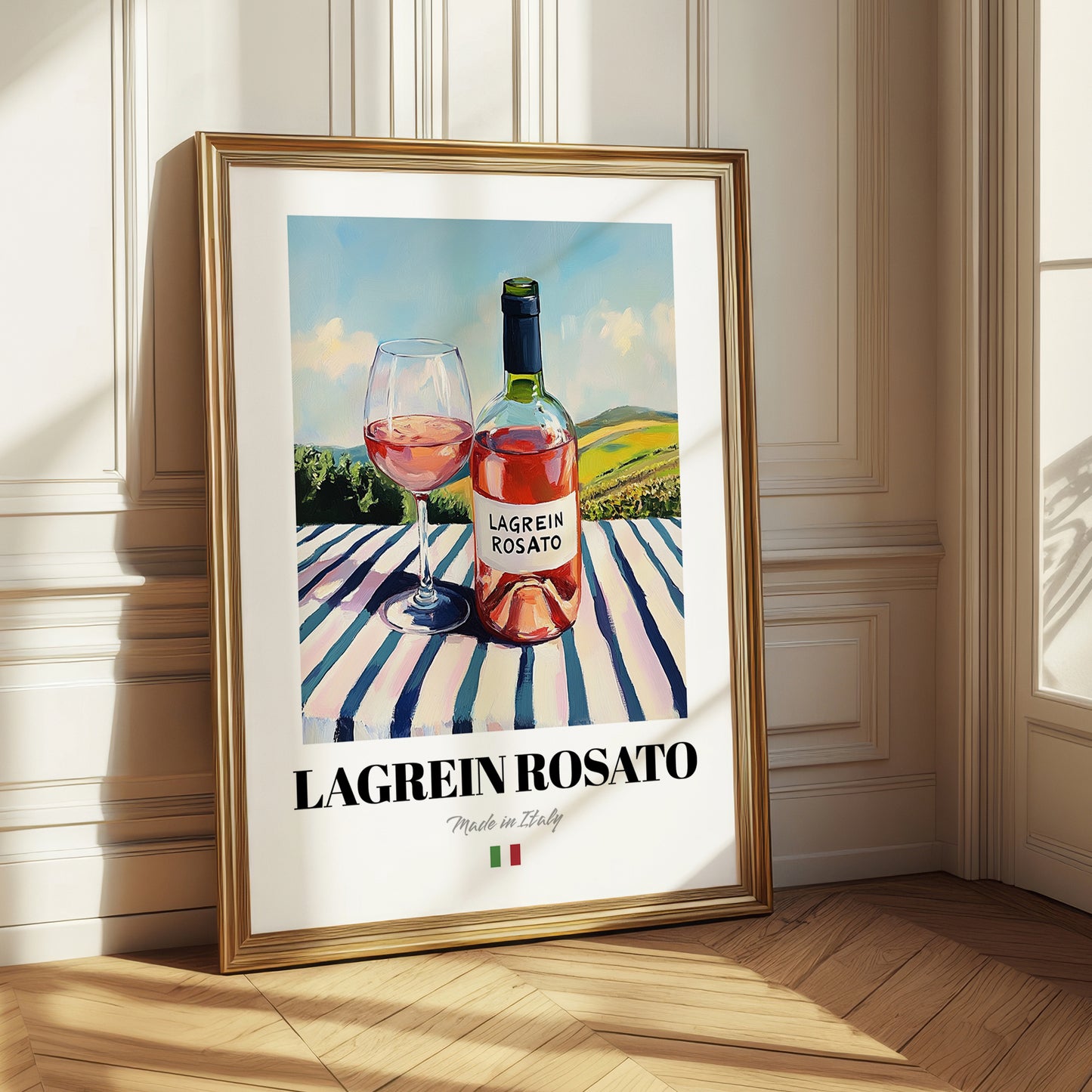 Lagrein Rosato – Italian Rose Wine, Wine Bar Still Life