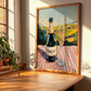 Prosecco – Italian Sparkling Wine, Vineyard Terrace Wall Decor, clean layout with no caption