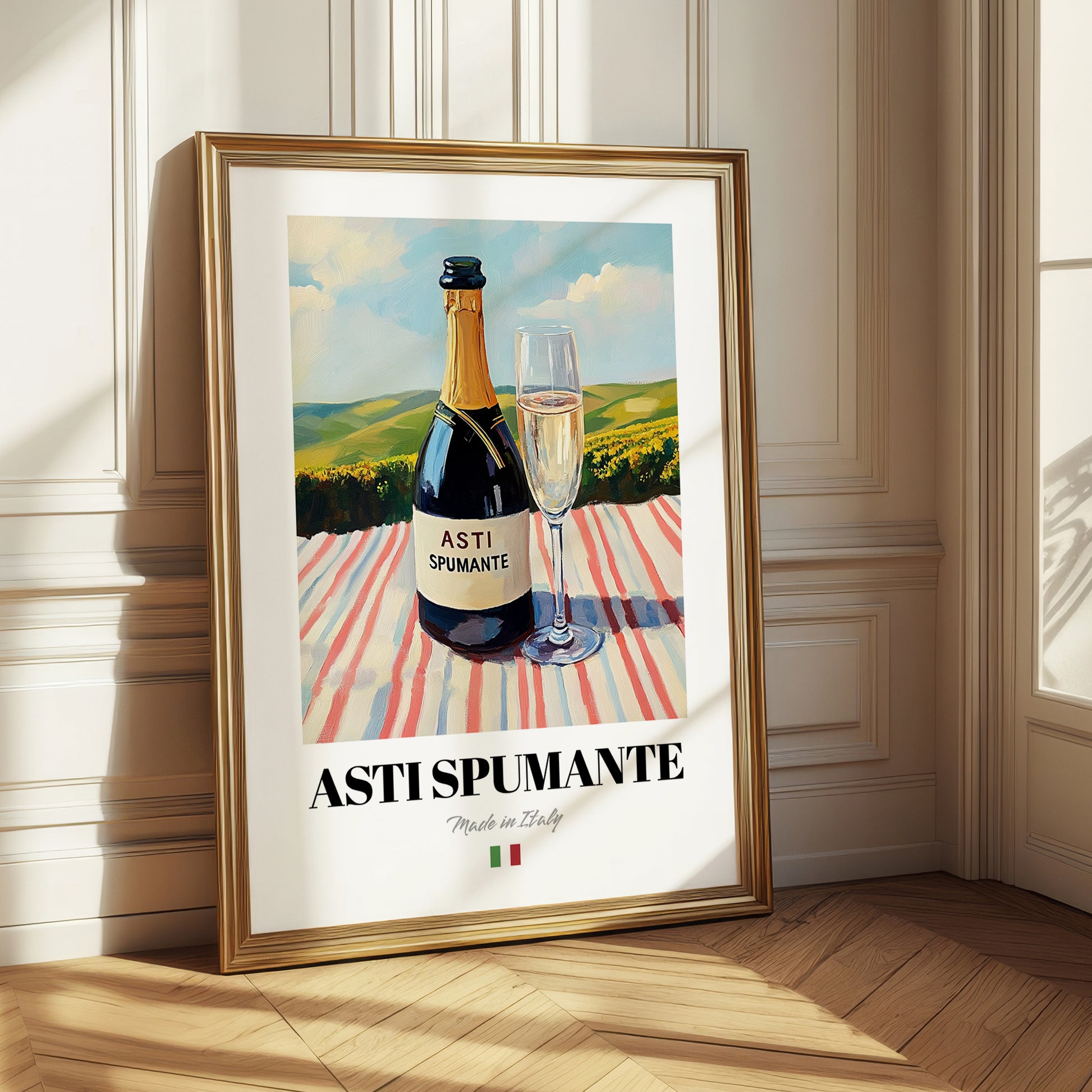 Asti Spumante – Italian Sparkling Wine, Bodega Wall Art