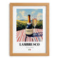 Lambrusco – Italian Sparkling Wine, Wine Bar Wall Art, set in oak frame