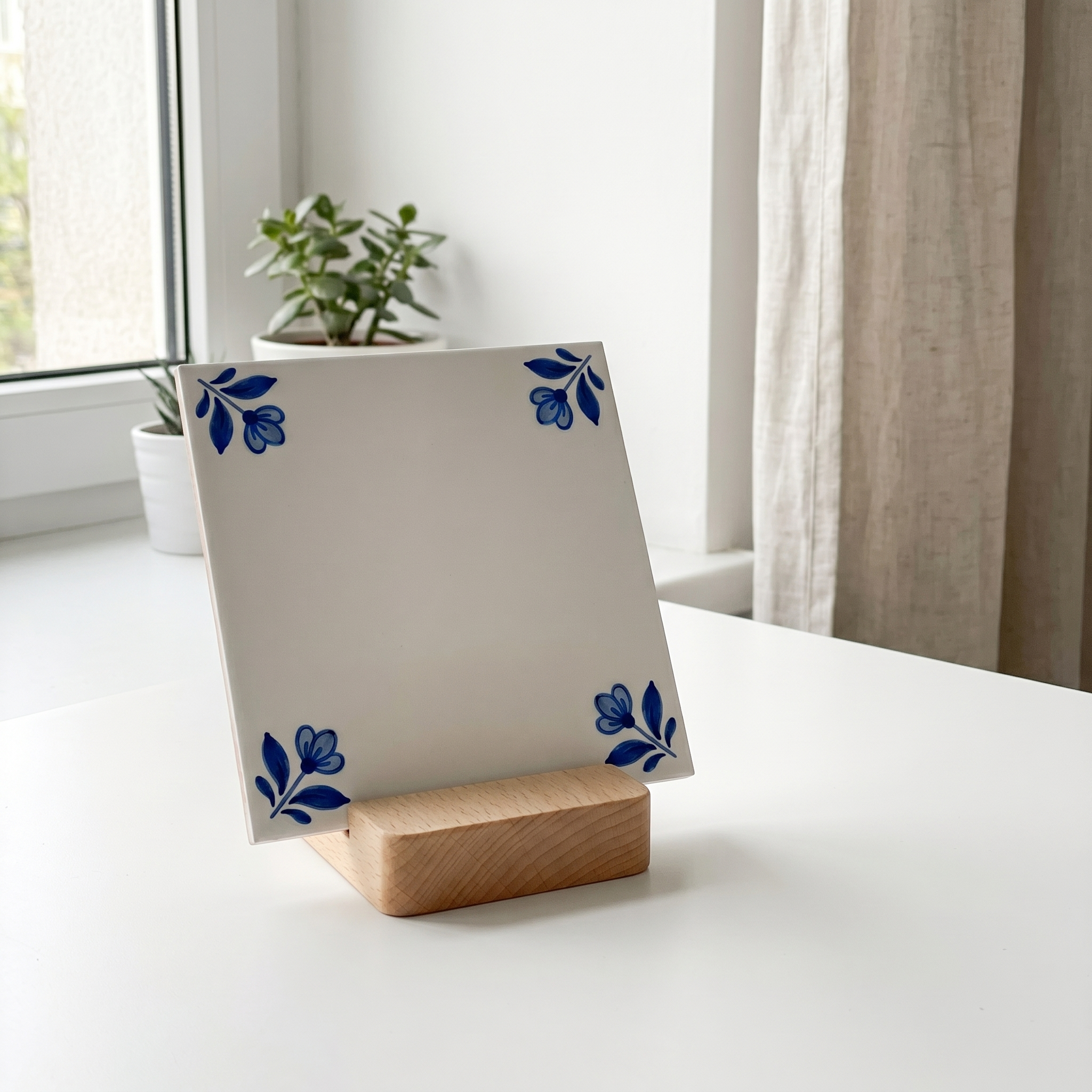 Support en bois – 6 x 8 cm (2.4 × 3.1 in)
